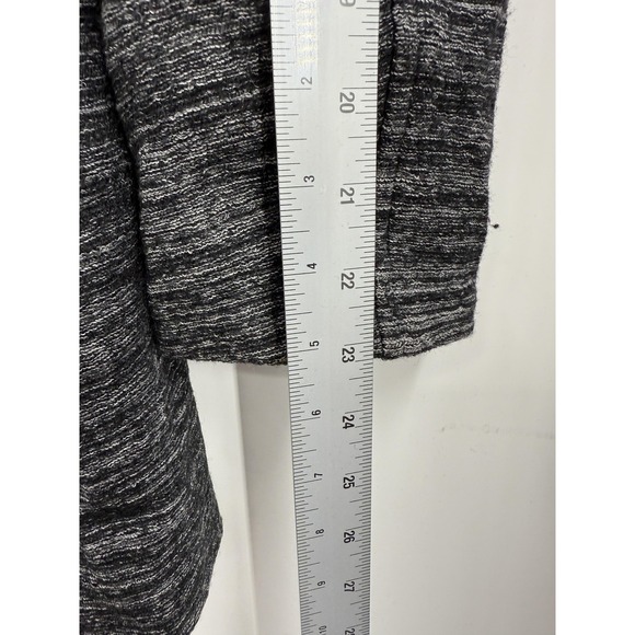 Coldwater Creek Jacket Womens Large Gray Wool Blend Lined Button Front Swing - Picture 10 of 10